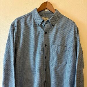 L.L.‎ Bean traditional fit chamois button down flannel shirt